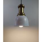 Riolight Retro Tekli Metal Sarkıt Avize Şapka Çapı: 14CM - Beyaz