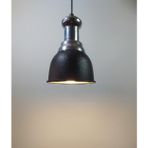 Riolight Retro Tekli Metal Sarkıt Avize Şapka Çapı: 14CM - Siyah