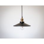 RİOLİGHT RETRO TEKLİ METAL SARKIT AVİZE ŞAPKA ÇAPI: 28CM