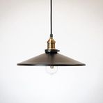 RİOLİGHT RETRO TEKLİ METAL SARKIT AVİZE ŞAPKA ÇAPI: 38CM RIO0001086