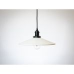 Riolight RETRO23,RUSTİK Mutfak,oda,kolidor,cafeler Için Tekli E27 Duylu Metal Sarkıt Avize ÇAP:38 - Beyaz - 1