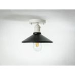 RİOLİGHT RETRO2,RUSTİK MUTFAK,ODA,KOLİDOR İÇİN TEKLİ METAL SARKIT PLOFONYER AVİZE ÇAP:23CM