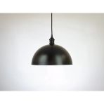 RİOLİGHT RETRO30,RUSTİK,VİNTAGE MUTFAK,ODA,SALON,CAFE İÇİN SİYAH TEKLİ METAL SARKIT AVİZE ÇAP:40CM