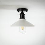 RİOLİGHT RETRO3,RUSTİK MUTFAK,ODA,KOLİDOR İÇİN TEKLİ METAL SARKIT PLOFONYER AVİZE ÇAP:23CM