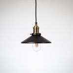 RİOLİGHT RETRO4,RUSTİK MUTFAK,ODA,KOLİDOR,CAFELER İÇİN TEKLİ E27 DUYLU METAL SARKIT AVİZE ÇAP:23CM