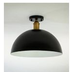 RİOLİGHT RETRO5,RUSTİK,VİNTAGE ODA,MUTFAK,SALON,CAFELER İÇİN SİYAH METAL PLOFONYER AVİZE ÇAP:40CM
