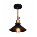 RİOLİGHT RETROESKİTME MAFSALLI HAREKETLİ BAŞLIK PLOFONYER AVİZE ŞAPKA ÇAPI:22CM