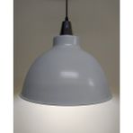 Riolight retro,modern,vintage mutfak,oda,otel,cafeler için beyaz metal sarkıt avize çap:33cm