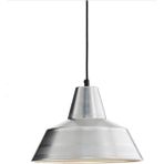 Riolight retro,modern,vintage mutfak,oda,otel,cafeler için boyalı krom metal sarkıt avize çap:24cm - 1