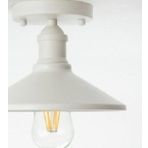 RİOLİGHT RETRO,RUSTİK MUTFAK,ODA,KOLİDOR İÇİN TEKLİ METAL SARKIT PLOFONYER AVİZE ÇAP:23CM