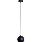 Riolight Retro,Rustik,Vintage Kolidor,Oda,Cafeler Için 1XE27 Duylu Tekli Metal Sarkıt Avize ÇAP:15 Cm - Siyah