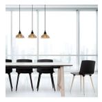 RİOLİGHT RETRO,RUSTİK,VİNTAGE,MODERN BAL CAMLI 3XE27 MASA ÜSTÜ SIRALI SARKIT AVİZE UZUNLUK:60CM