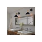 RİOLİGHT RETRO,VİNTAGE, ESKİTME MAFSALLI HAREKETLİ BAŞLIK AYNA ÜSTÜ APLİK ÇAP:23CM 1ADET FİYATIDIR