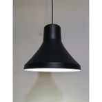 Riolight retro,vintage mutfak,oda,cafe,oteller için siyah 1xe27 metal sarkıt avize çap:25cm