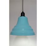Riolight retro,vintage mutfak,oda,cafe,oteller için turkuaz1xe27 metal sarkıt avize çap:27cm