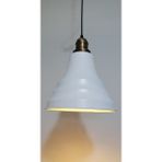 Riolight retro,vintage mutfak,oda,otel,cafeler için beyaz 1xe27 metal sarkıt avize çap:23cm