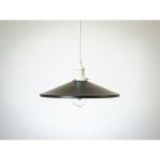 Riolight retro,vintage mutfak,oda,otel,cafeler için siyah 1xe27 metal sarkıt avize çap:38cm