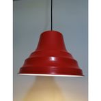 Riolight retro,vintage otel,mutfak,oda,cafeler için kırmızı 1xe27 metal sarkıt avize çap:27cm