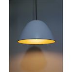 Riolight retro,vintage,modern mutfak,oda,cafe,oteller için beyaz 1xe27 metal sarkıt avize çap:28cm