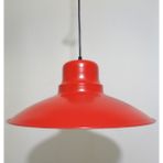 Riolight retro,vintage,modern mutfak,oda,vintage kırmızı 1xe27 metal sarkıt avize çap:37cm