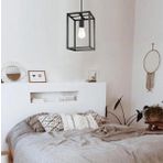 RİOLİGHT RETRO,VİNTAGE,RUSTİK 1XE27 YATAK ODASI İÇİN TEKLİ METAL SARKIT AVİZE