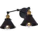 Riolight RIO0001019 Retro Hareketli Başlık Rustik Metal Aplik