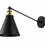 Riolight RIO000566 Retro Çift Mafsallı Hareketli Başlık Aplik