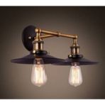 Riolight Rustik Ikili Metal Aplik