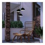 RİOLİGHT VİNTAGE1,RETRO1,RUSTİK1 3XE27 SİYAH METAL SARKIT AVİZE ŞAPKA ÇAP:23CM TABAN ÇAP:35CM