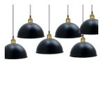 RİOLİGHT VİNTAGE,MODERN SİYAH MUTFAK,ODA,CAFELER İÇİN METAL SARKIT AVİZE ÇAP:40CM 1ADET FİYATIDIR
