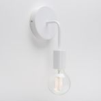 Riolight Vintage,rustik,retro,modern Beyaz 1xe27 Duylu Metal Duvar Aplik