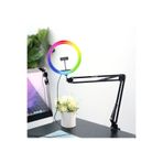 Riolink 10 inc Masa Üstü RGB Ring Light Twitch TikTok ve Zoom Işığı Yayıncı Seti