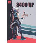 Riot Games 3400 VP Valorant Points TR