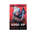 Riot Valorant 8900 Vp Valorant Points Cash Şeffaf