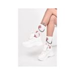 Ripeness Socks Black Cakarta Siyah Takı Setli Inek Desenli Tenis Çorabı - 36 - 42 - Renkli