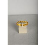 risegold RİSEGOLD 10 GRAM 22 AYAR İNCİ BURMA BİLEZİK İŞÇİLİKSİZ