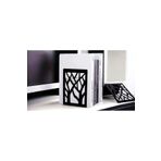 risingmaber Ağaç Desenli Metal Kitap Tutucu, Metal Kitap Desteği (İkili Set)