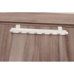 risingmaber Metal Beyaz Amerikan Kapı Arkası Askılık Organizer Askılık Ve Banyo Kapı Arkası Askılık MT60B