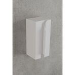 Risingmaber Metal Beyaz Güçlü Yapışkanlı Peçetelik Dispenser Mutfak Banyo Organizer