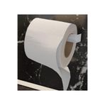 Risingmaber Metal Beyaz Yapışkanlı Tuvalet Kağıtlık ve Kağıt Havluluk İkili Set Yapışkanlı Wc Kağıtlık ve Kağıt Havlu Askısı MT74B 3M Yapışkanlı Tasarım MT74B