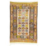 Rissa Geometrik Tasarımlı El Dokuma Kilim 152x220 cm