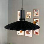 Risso Siyah Metal Büyük Avize Siyah Fener Başlık Tekli Rustik Cafe Mutfak Modern Sarkıt Aydınlatma