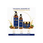 Rita Cosmeticlab Argan Yağlı Saç Bakım Seti – Şampuan + Balsam + Saç Maskesi 3’lü Bakım Serisi
