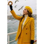 Ritagarcia Fransız Ressam Avusturalya Yün Keçe Bere - Sarı - Standart