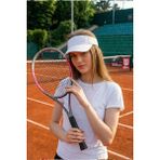 Ritagarcia Unisex Tenis Vizör Şapka - Ayarlanabilir Spor Plaj Güneş Şapkası - Standart - Beyaz