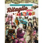 Ritaglio e Collage, libro Steampunk con piccoli personaggi, animali ed elementi: Oltre 550 ritagli di design per collage creativi senza limiti, include un link per il download di tutte le immagini.
