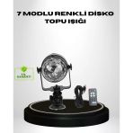 Ritme Duyarlı Led Disko Topu – Renkli Işık Gösterili Parti Lambası Mir08221396