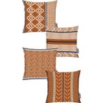 Ritmo Home Iskandinav Etnik 4'Lü 50X50 Kırlent Kılıfı