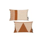 RİTMOHOME Etnik 2'li 35x50 Kırlent Kılıfı RHP3580
