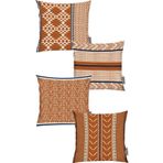 Ritmohome İskandinav Etnik 4'lü 50x50 Kırlent Kılıfı RHP5031